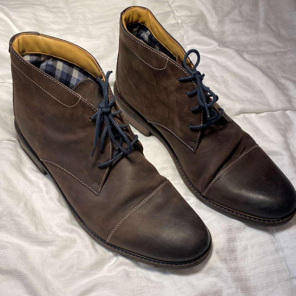 Dark Brown Men’s Bostonian Boots Size 13
